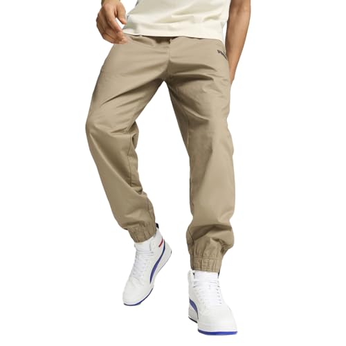 PUMA Mens Essentials Chino Pants Casual Drawstring - Beige - Size XL