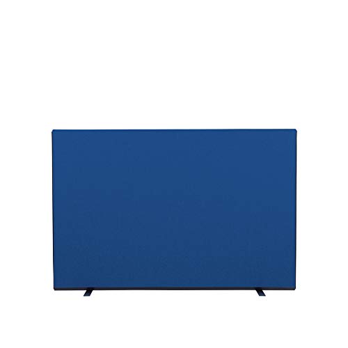 Image of "Panelwarehouse Office Screens 1800mm Wide 4 Heights Woolmix Fabric - 14 Colours (Cornflower Blue, 1800mm W x 1200mm H)"