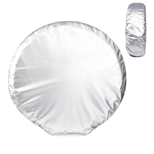 Cubierta De Neumático De Coche,Revestimiento Impermeable Resistente al Viento Anti UV Resistente a la Intempería,Protección Nieve Lluvia para Neumáticos | Para Vehículos Camping Car Camiones Sedan