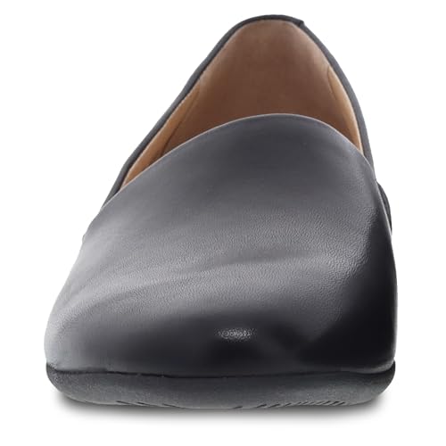 Image of Dansko Larisa Slip-On Flats for Women - Comfotable Flat Shoes with Arch Support - Versatile Casual to Dressy Footwear - Lightweight Rubber Outsole