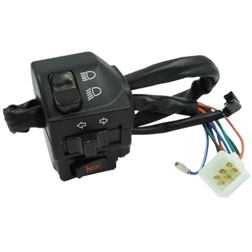 Commande universelle moto 7/8 22 mm guidon bouton phare clignotant quad - 3