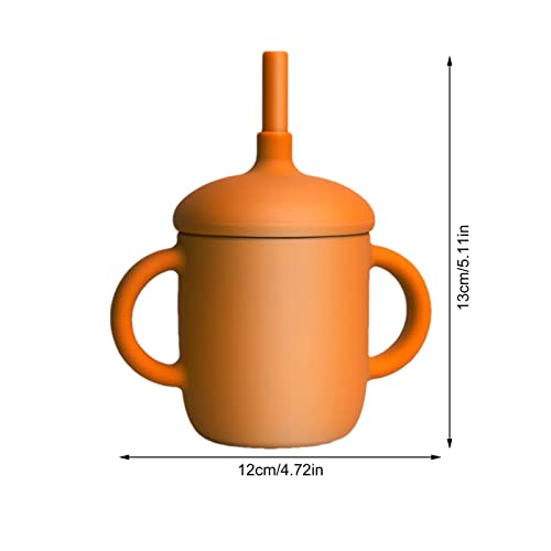 XIAOYAYA Tazza per Bebè in Silicone con Coperchio