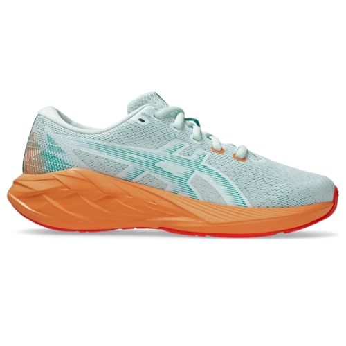 ASICS Tênis infantil unissex Novablast 5 Gs (criança pequena), Mar/Onda, azul-petróleo calmante, 19