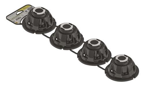 Pieds De Receveur Réglables 53-92mm 450Kg Lot de 4 Accessoire Douche