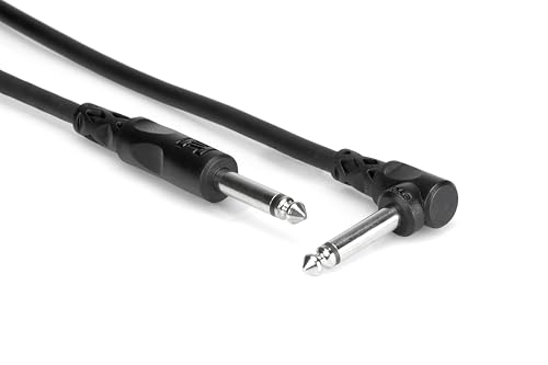 Cable 1/4 de 5 pies Hosa ideal para conectar guitarras en escenarios y estudios pequeños 2