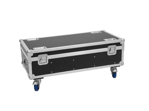 ROADINGER Flightcase 4x PLL-576 CW/WW mit Rollen | Truhen-Case mit Lenkrollen, PRO-Version