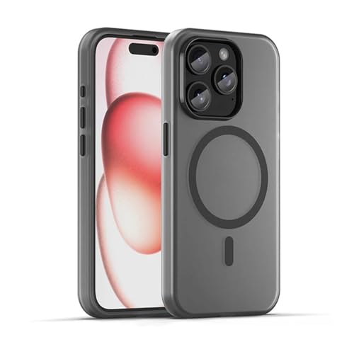 Coque pour iPhone 14 Plus noir mat translucide protection silicone TPU antichoc
