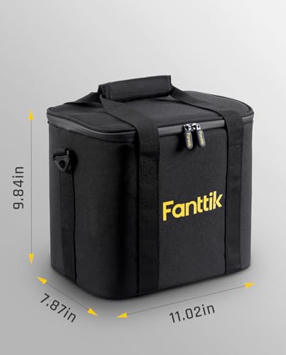 Fanttik Carrying Case for X9 Ultra Portable Tire Inflator, Camera Shoulder Bag, Thermal Bag