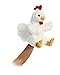 Aurora World Puppet Plush Toy, White