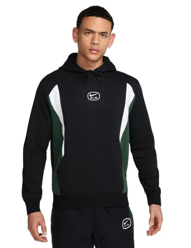 Nike Air HM0175-011 sweat noir homme idéal pour le streetwear en taille S