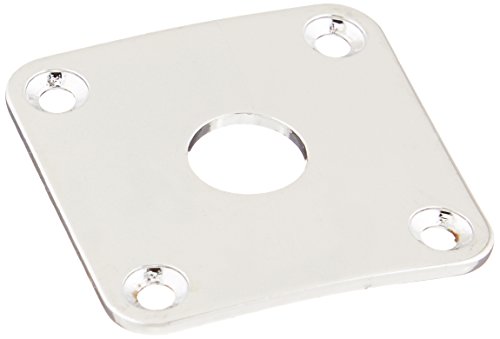 WD Music JCB4C Square Jackplate Chrome