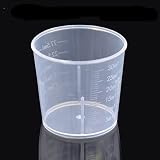 10pcs 30ml Plastic Liquid Measuring Cups Kitchen Cooking Medicine Measure Tool