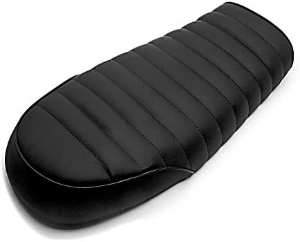 Cafe-Racer Seat compatible with Yamaha SR 250/400/ 500, TRX 850, FZ1 Flat black