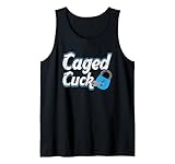 Caged Cuck Kinky Submissive Cuckold Boy Fetish Chastity Tank Top