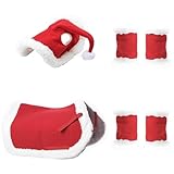 Arreglo Navideño para Caballos: Juego De Arreos para Caballos, Brida, Almohadillas para Silla De Montar Y Accesorios con Temática Navideña | Diseño Festivo En Rojo Y Verde, Desfiles Navi
