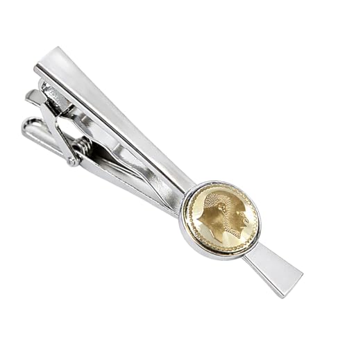 Image of TIE STUDIO Men's Metal tie pin | pack of 1 | Alloy Steel | Superior finishing | Packaging - Black box