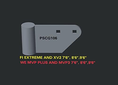 review Plow Saver Curb Guards - PSCG106 (Set of 2), Black