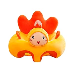 Yinuoday Baby Floor Seat Learn to Sit Lounger Cover Baby Learning Sitting Chair Cover for Infants Toddler