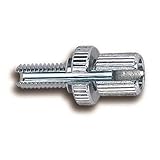  Vis tendeur de câble M6 X20mm avec molette aluminium