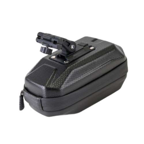 menolana Bolsa de selim de bicicleta com rígida, acessórios para ciclismo, bolsa portátil para bicicletas sob o assento, bolsas para bicicletas de
