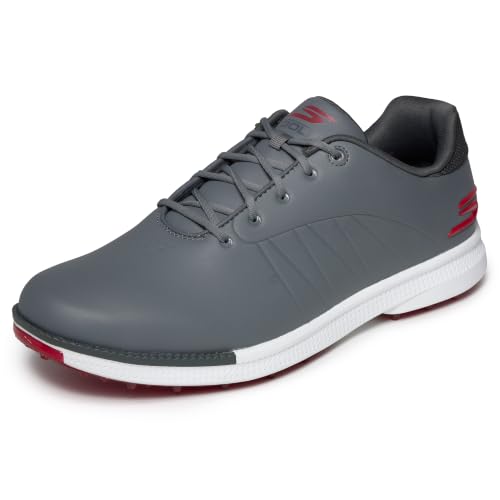 Image of Skechers Men's Tempo Waterproof Golf Shoes | Golf, Waterproof, GOGA MAX, ECO FLIGHT, GRIPFLEX Spikeless Outsole, Breathable, Lightweight