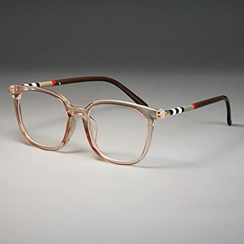 Monturas de Gafas de Lujo CHOUBAGUAI Ojo de Gato óptica-C5 té Transparente Cover