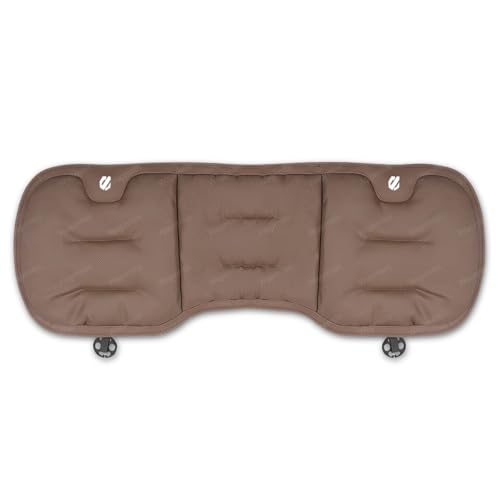 アルファード 車用 シートカバーセット カーシートカバー 座布団 アルファード 20系 30系 40系 車腰クッション ランバーサポート ファッション背もたれ 滑り止め 通気 運転席用 助手席用 リアシート (ブラウン,1個 後席一体型シートクッション)