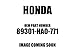 HONDA 89301-HA0-771 GAUGE, TIRE PRESSURE