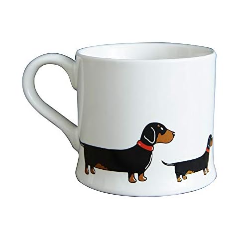 Taza dulce William diseño perro salchicha Cover