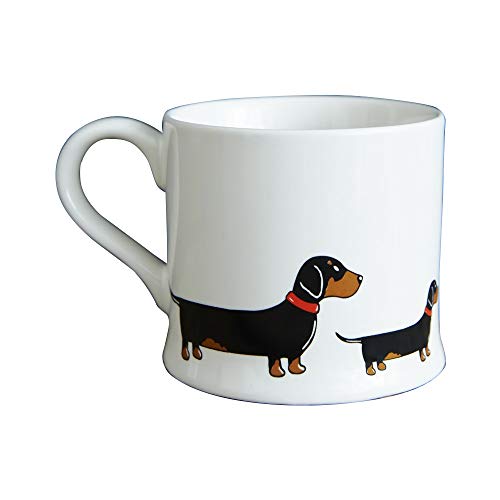 Diseño de Perro Salchicha Taza Dulce William