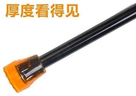Muletas para adultos, Muletas de antebrazo de aleación de aluminio fáciles de transportar, muletas de codo con altura ajustable y puños abiertos.