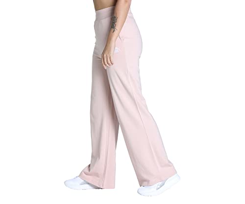 Image of Puma Printed Cotton Relaxed Fit Womens Track Pants