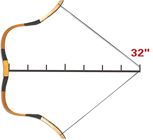 Pmz Longbow Archery Recurve Bow Set Horsebow Traditional Bow (40) #TOP2