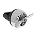 CML Auto Outlet Perfumy Clip Conditioner Oczyszczający Wentylator 2 PIN Rotary Dobre odprowadzanie ciepła zapewnia bezpieczną i w (Color : Silver)