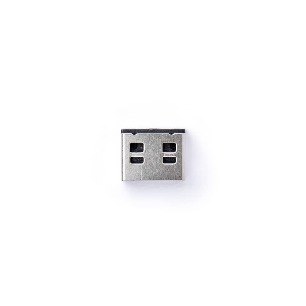 SmartKeeper ESSENTIAL / 6 X USB A Port Blockers con 1 X Lock Key Basic/Nero