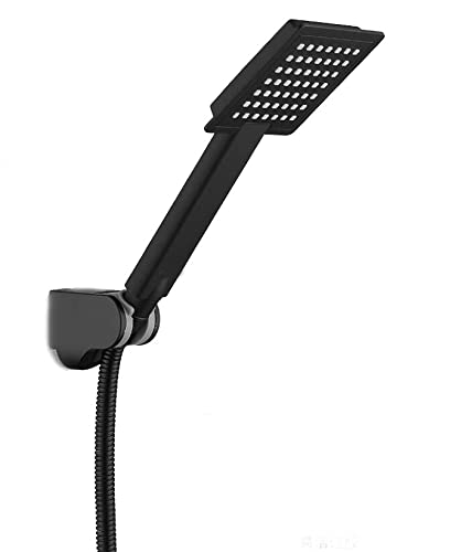 Pommeau de douche noir 3 fonctions TH912 ensemble de douche haut de gamme