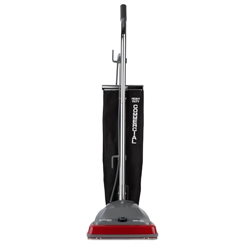 Sanitaire SC679K Tradition Upright Commercial Bagged Vacuum, Red