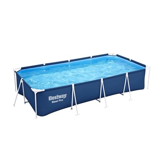 Bestway Piscina Desmontable Tubular Infantil Steel Pro 400X211X81Cm Azul