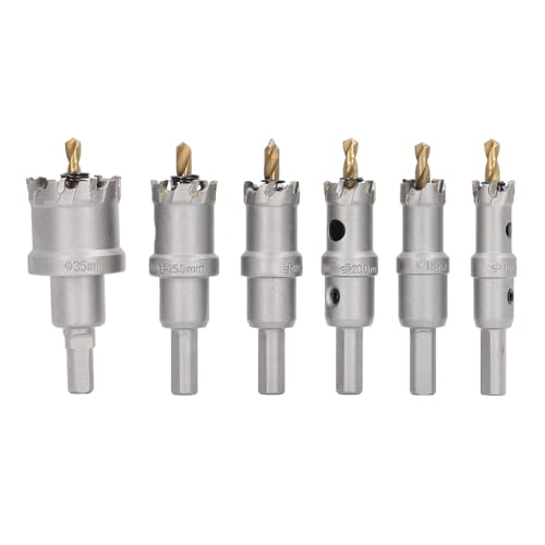 Set de brocas para metal duro 6 piezas 16-35mm miniatura 2