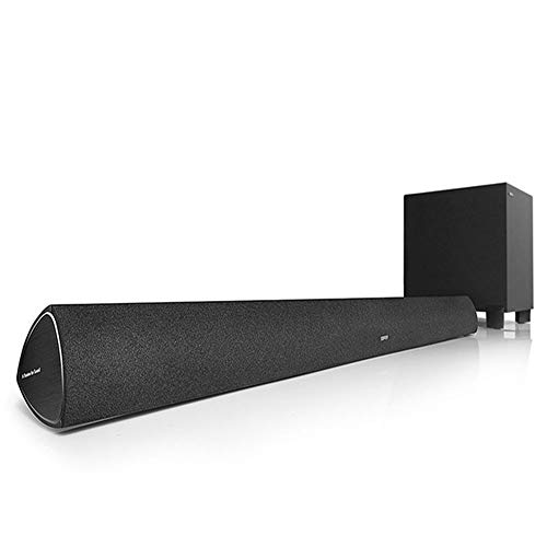 Soundbar, Surround-Sound-System Großer Fernbedienung Radio-optischer Eingang Echo-Wandlautsprecher, Bluetooth, TV Audio Heimkino Subwoofer