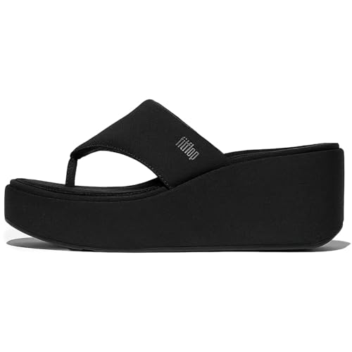 FitFlop Women's Platfforms Wedge Toe-Post Sandals4