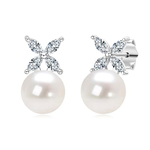Boucles d'oreilles argent trèfle et perle d'eau douce : le cadeau idéal pour marquer un moment unique