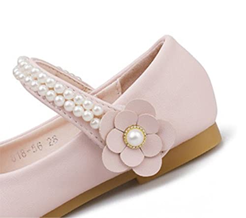 Girl's Dress Mary Jane Ballet Flats Flower Wedding Party Ballerina Flat Shoes4