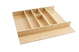 Rev-A-Shelf 24 in Tall Wood Utility Tray Insert, Standard, Natural