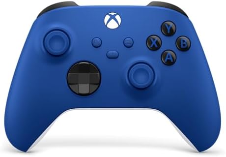 XBOX Wireless Gaming Controller | Shock Blue | Consoles, PCs, TVs, mobile, and more | Textured Grip | Wireless, Bluetooth, USB-C Connectivity