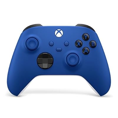 XBOX Wireless Gaming Controller | Shock Blue | Consoles, PCs, TVs, mobile, and more | Textured Grip | Wireless, Bluetooth, USB-C Connectivity