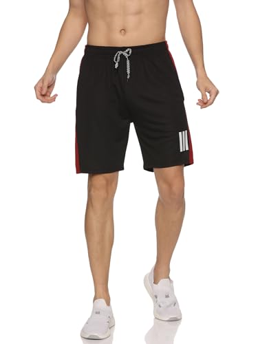 Image of Polyester Sports Shorts for Boys & Girls with Zipper Pockets