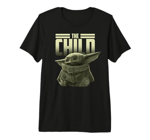 T-shirt Star Wars The Child portrait cadeau idéal pour collectionneur de la saga Mandalorian