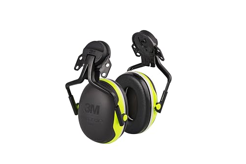 3M PELTOR Hearing Protection Earmuffs, X Series X4P5E, Cap Style