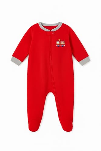 Image of TuddyBuddy 100% Cotton Multi Color Zipper Romper Sleepsuit /Romper /Jumpsuit for Baby Boy & Baby Girl